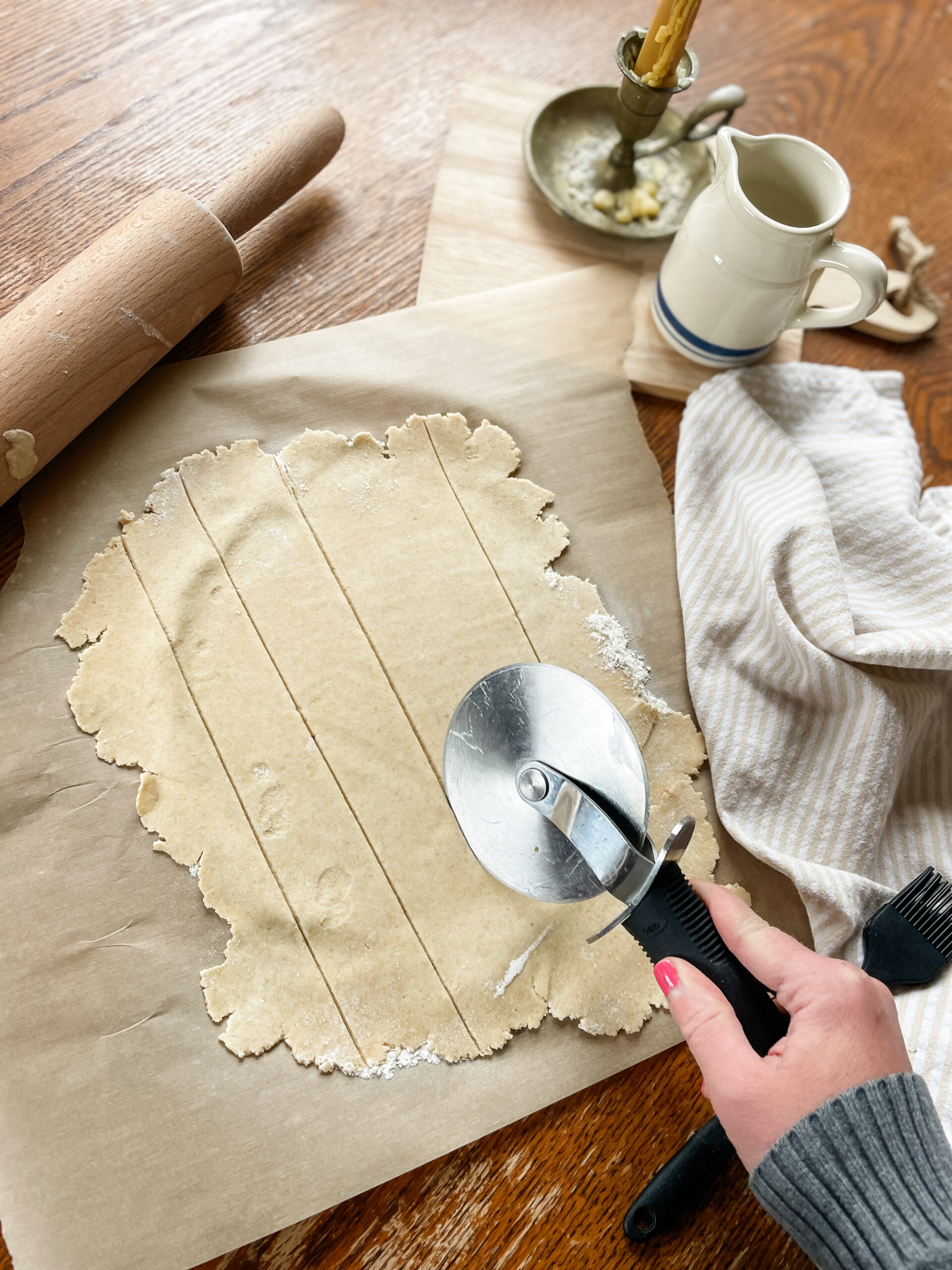 easy sourdough discard crackers