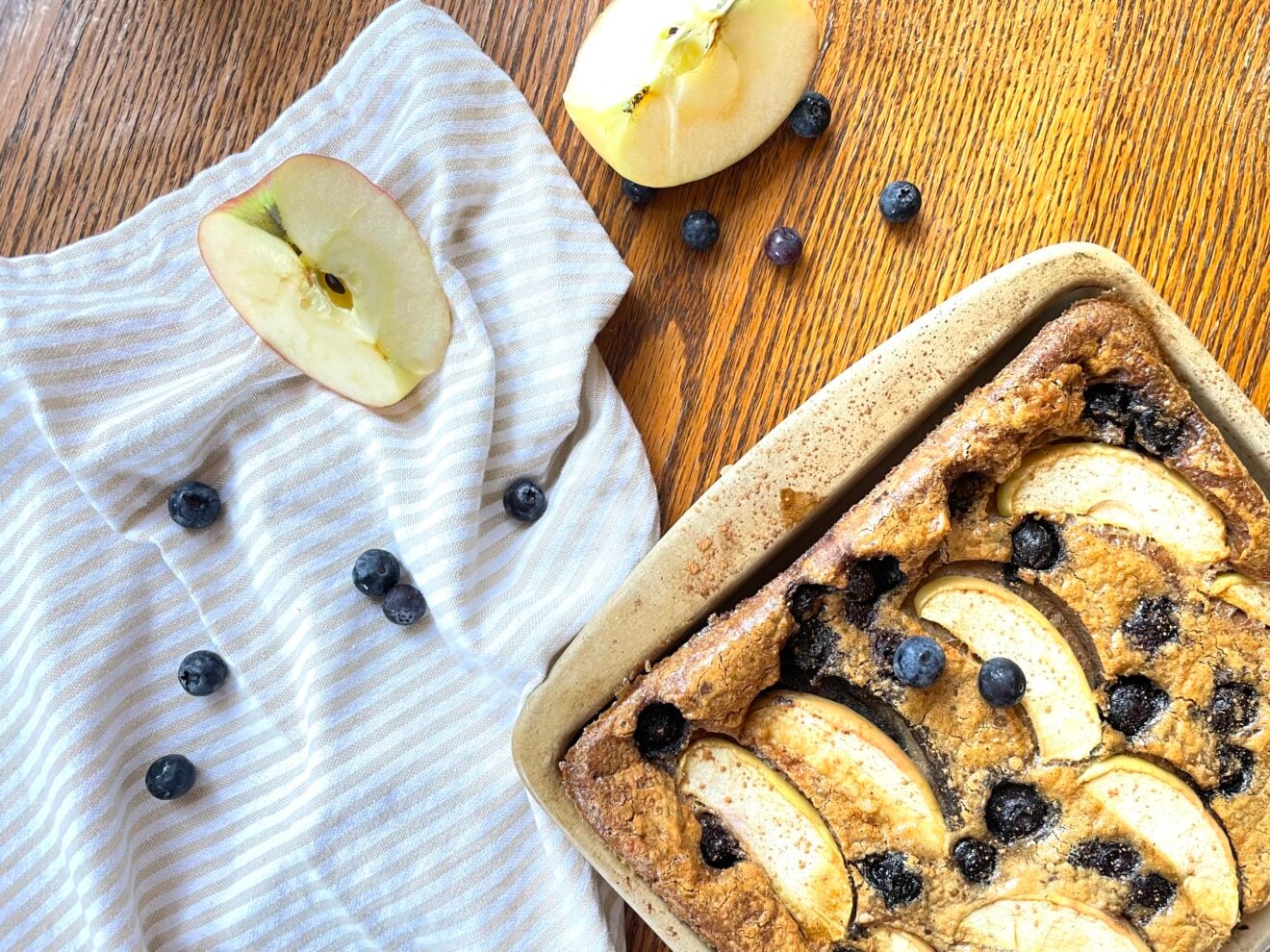 Blueberry Breakfast Bake - The Flourishing Little House