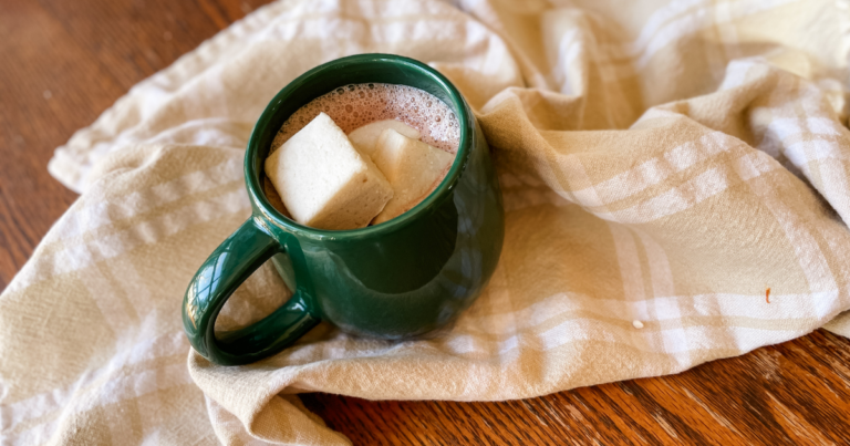 Healthy Homemade Hot Chocolate