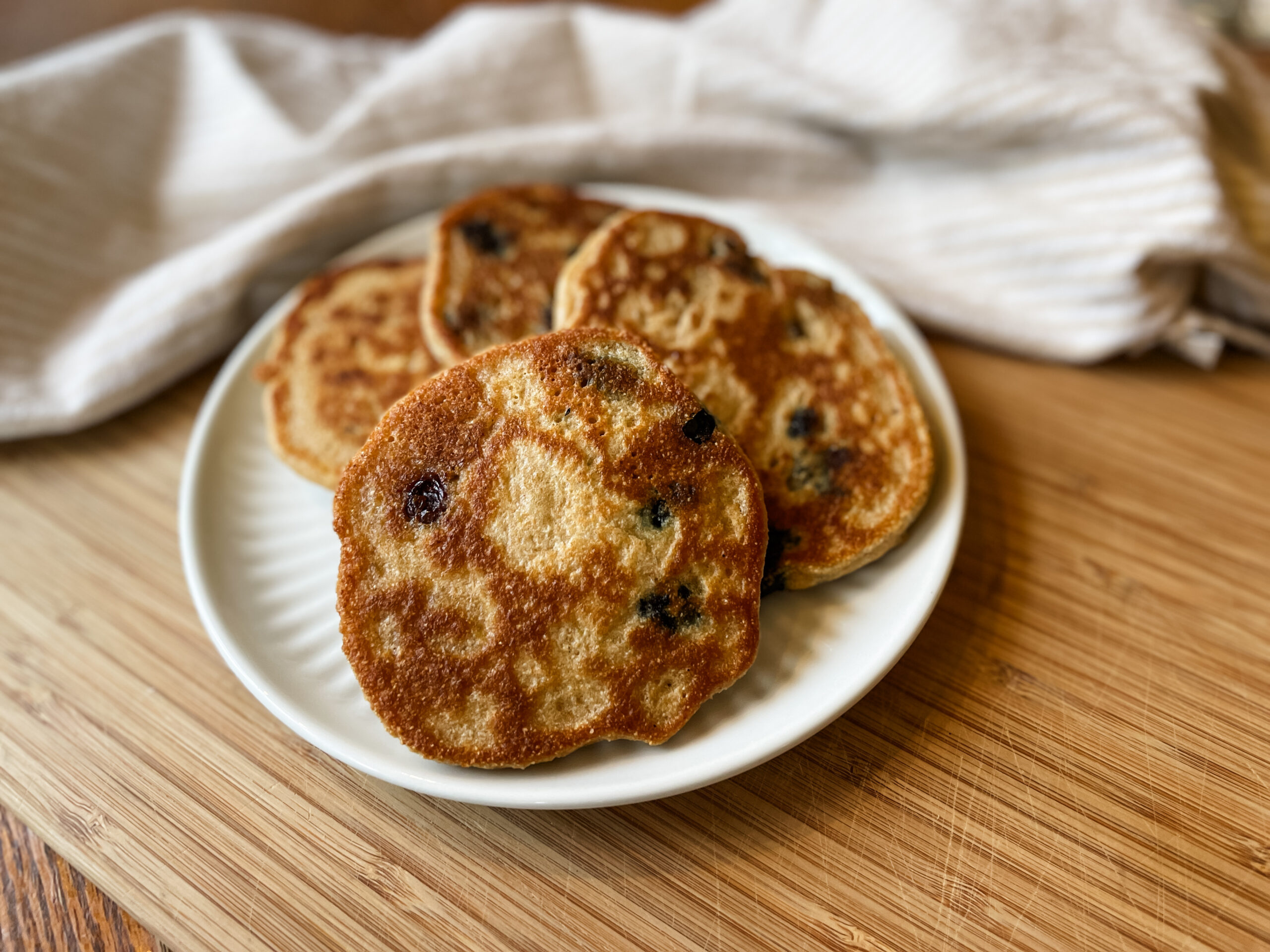pancakes on a plate