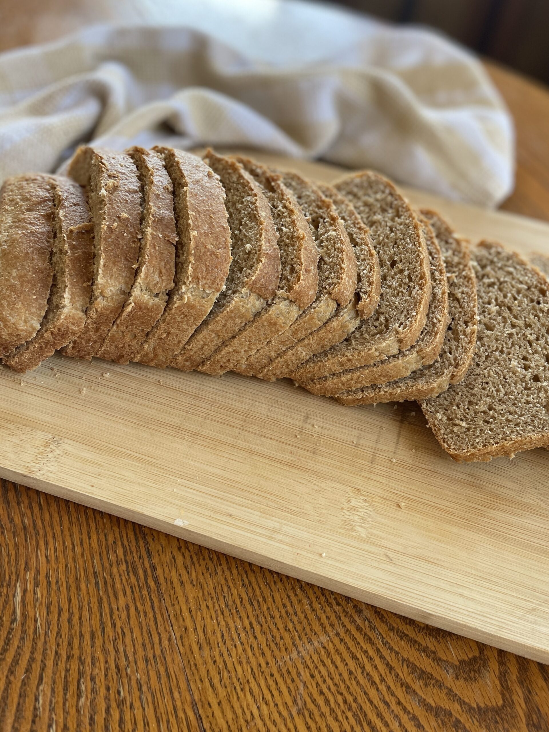 fresh milled flour bread
