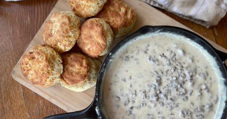 Simple Sausage Gravy From Scratch